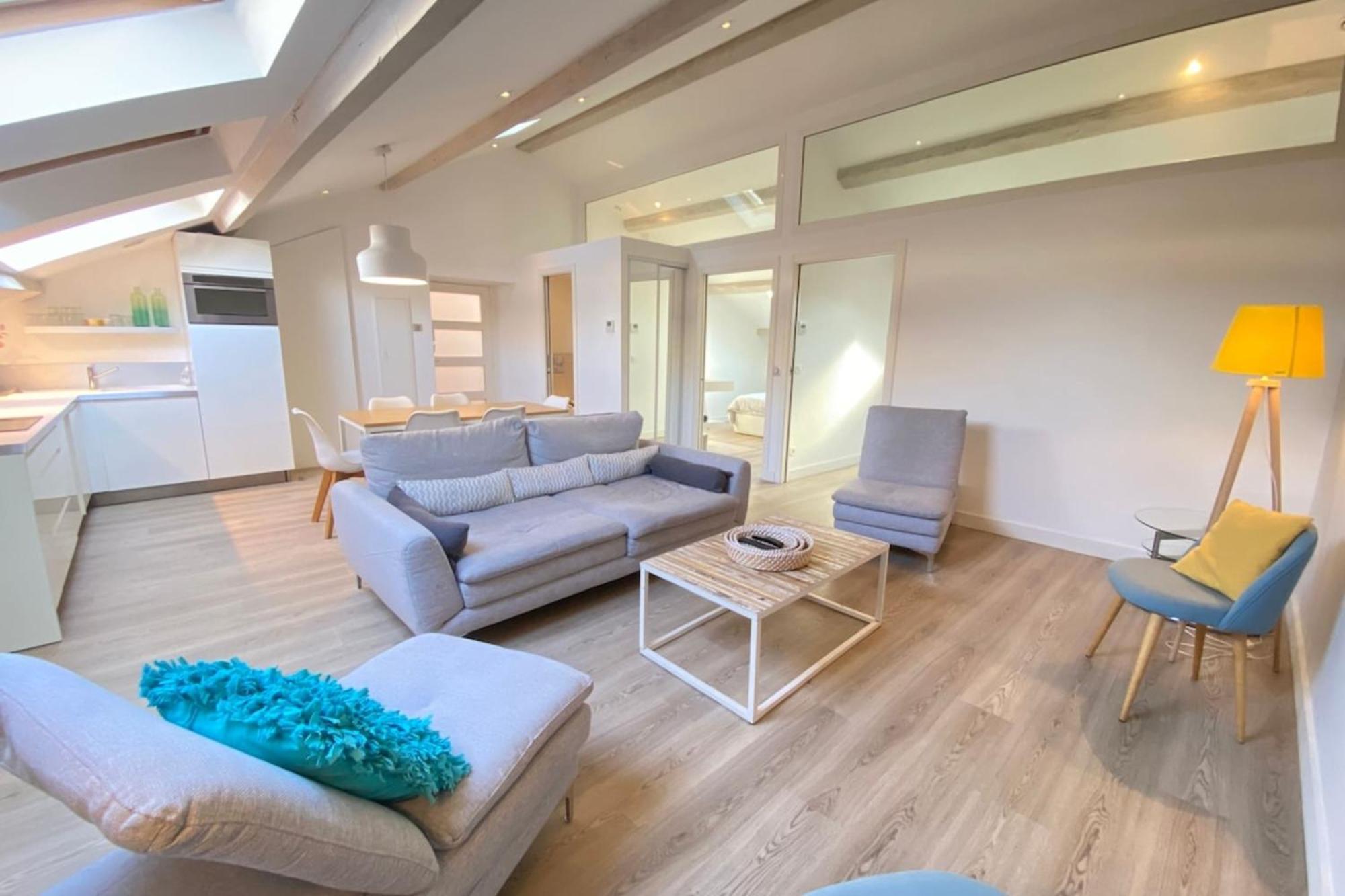 Modern & Bright 4-Room Apartment In Cannes Banane 外观 照片